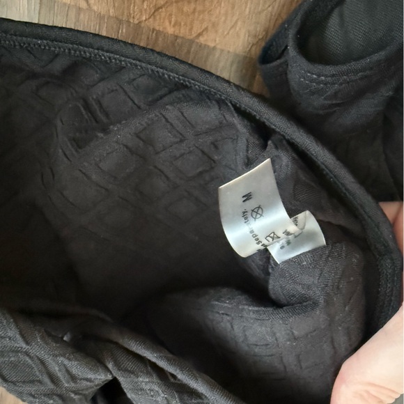 Black Textured Bikini - Picture 5 of 6